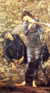 The Beguiling Of Merlin — Edward Coley Burne-jones