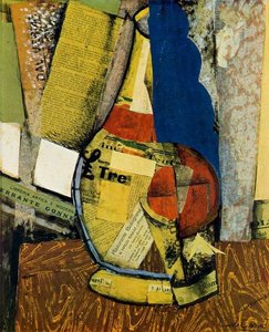 Fiasco E Bicchiere — Carlo Carrà, Futurism