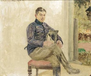 Portrait Of An Officer — Jacek Malczewski