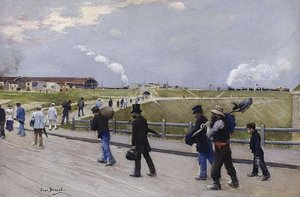 Le Train De Banlieue — Jean Georges Béraud