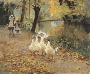 The Goose Girls — Sir John Lavery