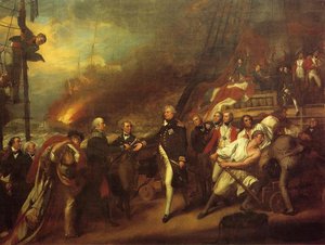 The Victory Of Lord Duncan (also Known As Surrender Of The Dutch Admiral Dewinter To Admiral Duncan, 11 October 1797) — John Singleton Copley
