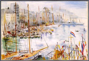 Marseille Port — Moïse Kisling