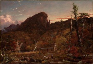 Eagle Cliff, New Hampshire — Jasper Francis Cropsey