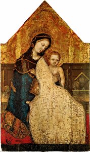 Madonna With Child Gentile Da Fabriano — Gentile Da Fabriano