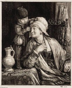 The Flemish Mother — Sir David Wilkie