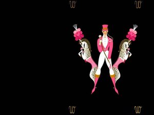 Alphabet W — Erté