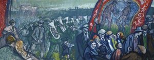 The Crowd at Gala Day (detail)