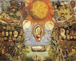 Moses — Frida Kahlo, Surrealistische Malerei