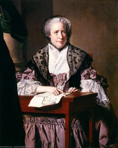 Mrs. Sarah Clayton — Joseph Wright Of Derby