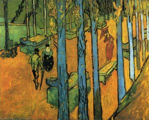Les Alychamps, Jesen — Vincent Van Gog
