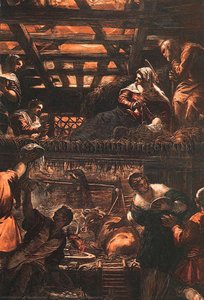 Die Anbetung Der Hirten — Tintoretto (jacopo Comin)