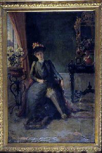 Jeune Femme Assise — Buttet Jeanne De
