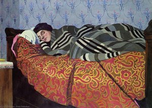 Sleeping Woman — Félix Vallotton