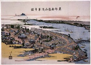 Kinryuzan Senso-ji Temple In The Eastern Capital