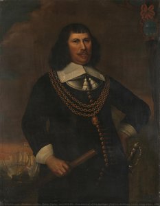 Pieter Florisz (ca. 1605-58), Vice-admiral Of The Northern District, Abraham Liedts (copy After), 1650 - 1720 — Abraham Liedts