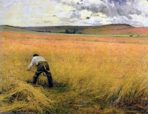 Les Blés Mûrs 1 — Jules Bastien-lepage