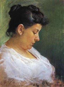 Portrait Des Künstlers Mutter — Pablo Picasso, Realism