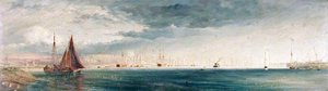 King's Lynn From West Lynn, Norfolk, 1892 — Henry Baines