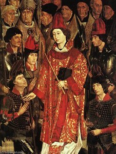 Altarpiece Of Saint Vincent, Detail Of The “archbishop Panel” — Nuno Gonçalves