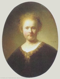 Bust Of A Young Woman — Rembrandt Peale