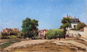 The Crossroads, Pontoise (also Known As Place Du Vieus Cimitiere) — Camille Pissarro