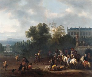 Elegant Company In A Landscape