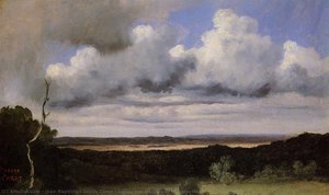 Rome, The Basilica Of Constantine — Jean-baptiste-camille Corot, Barbizon School
