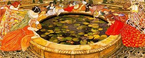 Sketch For ''the Mysterious Water'' 3 — Ernest Biéler