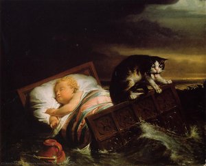 The Inundation — Lourens Alma Tadema