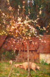 Orchard Sketch — Benjamin Haughton