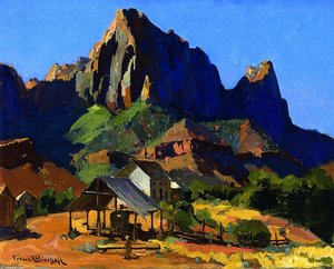The Watchman, Zion National Park, Utah — Franz Bischoff