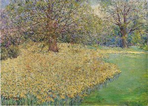 Yellow Irises — Gustave Loiseau