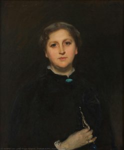Portrait Of Mrs. Raphael Pumpelly — John Singer Sargent, Academic Realism