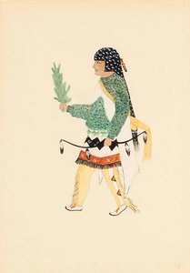 Leader, Buffalo Dance — Awa Tsireh