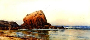 Full Moon Rising — Alfred Thompson Bricher