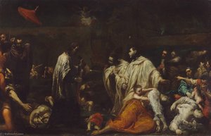Bernard Tolomei Und Die Pest In Siena — Giuseppe Maria Crespi