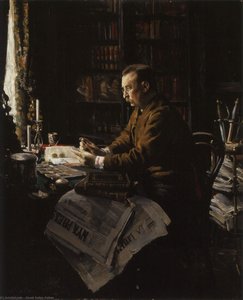 Portrait Of Dr H.f. Antell — Аксел Гален-калела, Symbolist