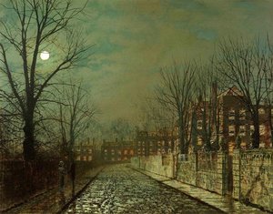 The Trysting Tree — John Atkinson Grimshaw