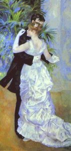 City Dance (suzanne Valadon And Eugène Pierre Lestringuez) — Pierre-auguste Renoir, Impressionism