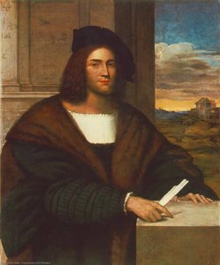Portrait Of A Man, Ca — Sebastiano Del Piombo