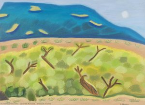 Desert Gums — Lauren Kerjan, Contemporary Realism