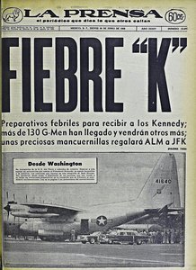 Cover Of The Newspaper La Prensa — La Prensa Gráfica