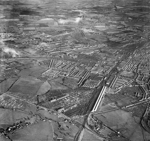The Great Western Railway Works And Environs, Swindon, From The South-west