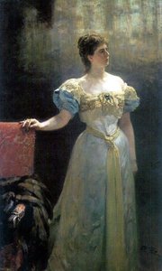 Portrait Of Princess Maria Klavdievna Tenisheva — Ilya Yefimovich Repin