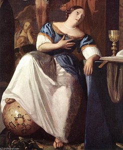 El Alegoritmo De La Fe — Johannes Vermeer