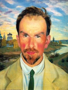 Portrait Of Alexander Anisimov — Boris Mikhailovich Kustodiev