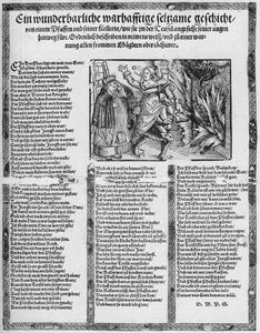 A wunderbarliche warhafftige seltzame story of a priest and his Kellerin