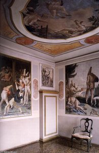 View Of A Reconstructed Room — Giovanni Domenico Tiepolo