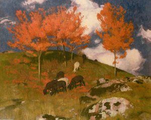 Wild Cherries In The South Tyrol, Austria — Adrian Scott Stokes